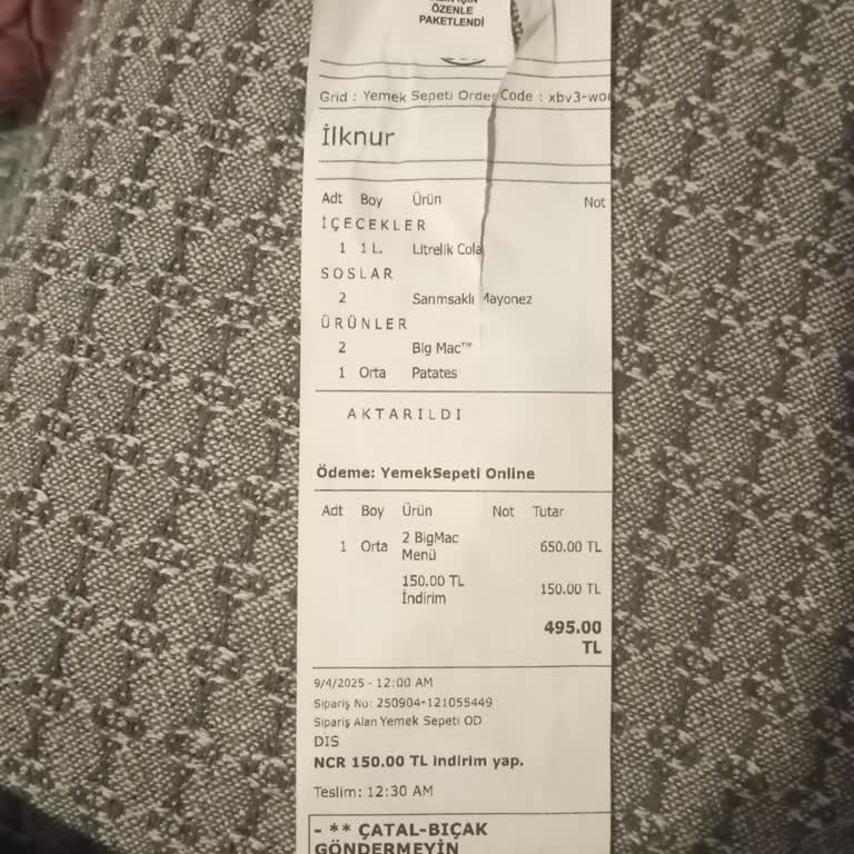 Soğuk Ve Yenmez Ürünler, İlgisiz Müşteri Hizmetleri: Paramız Çöpe Gitti