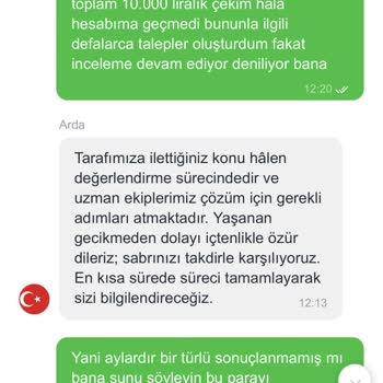 Kazandığım 10.000₺ Ödemesi Yapılmadı, Mağdur Edildim