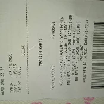 FLO'dan Aldığım Ayakkabının Erken Yırtılması Ve Haksız Ret Kararı