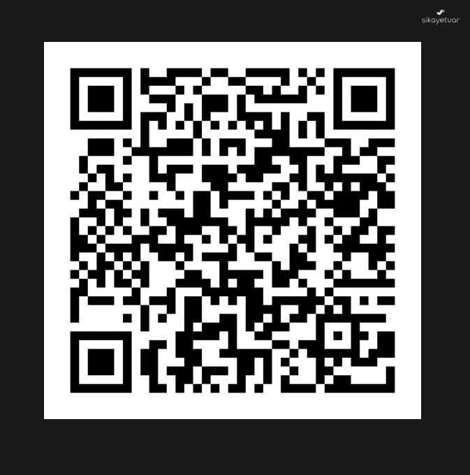 AA352 Hayeon QR未使用 wechat-hesap-acma-surecinde-qr