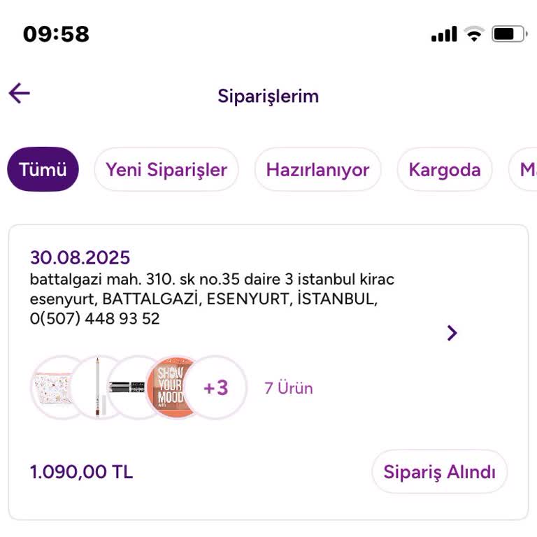 Gratis Online Siparişim 6 Gündür Teslim Edilmedi