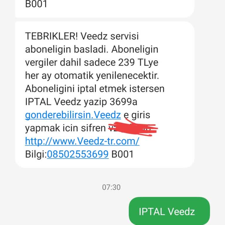 Onayım Dışında Yapılan Veedz Üyeliği Ve Haksız Fatura Yansıtılması