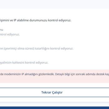 TurkNet Gigafiber İnternetim 10 Gündür Yok Faturadan Ücret Kesilmesin İstiyorum