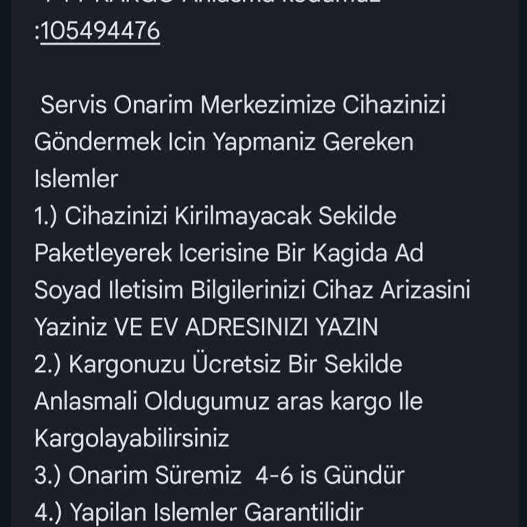 Elektrofoni Servis Ücreti Hakkında Önceden Bilgilendirme Yapılmadı, Mağdur Oldum
