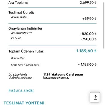 Hasarlı Kargo Nedeniyle Ürünlerime Ulaşamama Ve İndirim Fırsatının Kaybı