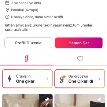 Gardrops'ta Profil Öne Çıkarma Hizmeti Sunulmadı, Para İadesi Talebim Cevapsız Kaldı