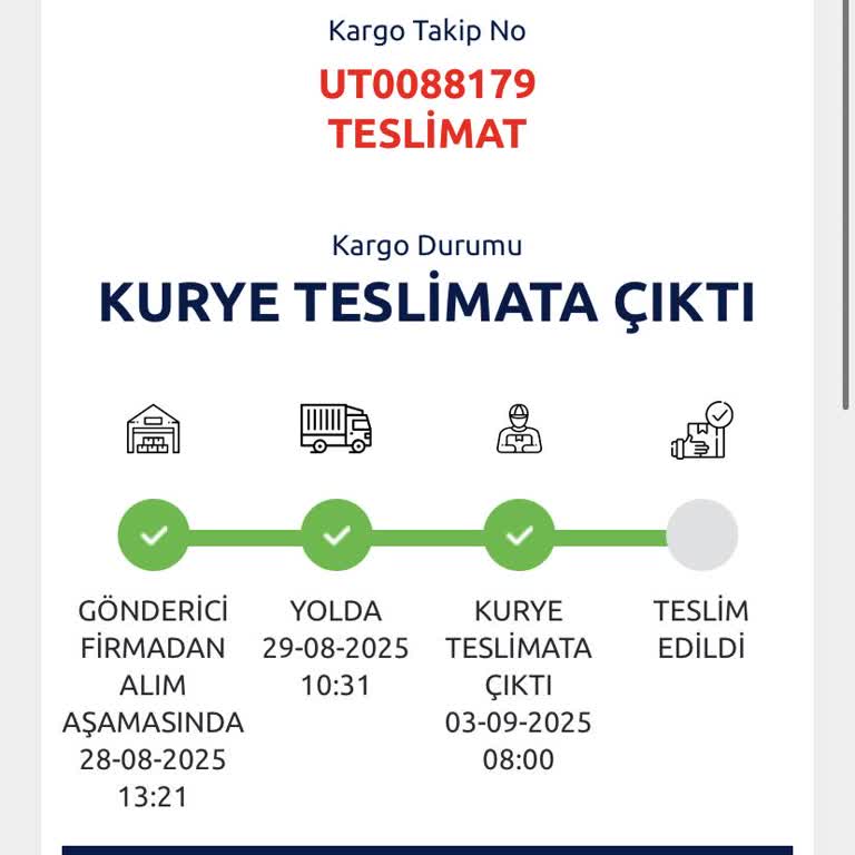 Teslim Edilmeyen Mutfak Masası Ve Belirsiz Kargo Süreci Mağduriyeti