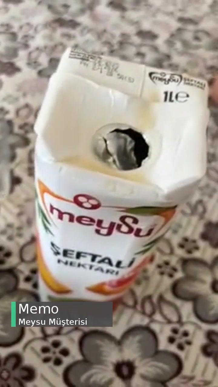 Meysu Ambalajında Problem videonun kapak resmi