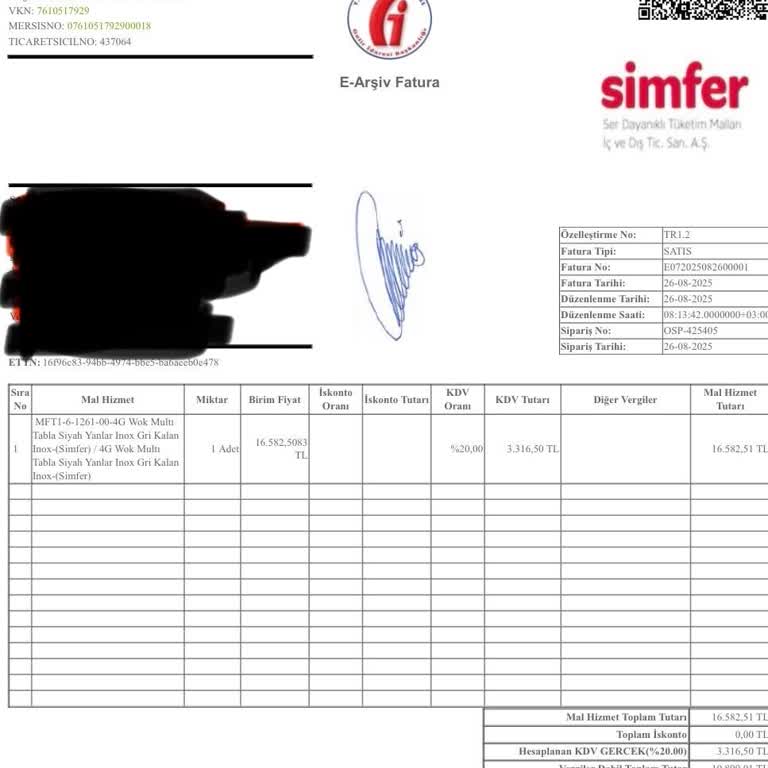 Simfer Müşteri Hizmetleri Ve Servis Hayal Kırıklığı