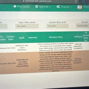 Hakem Heyeti Kararına Rağmen Bulaşık Makinesi Değişimi Yapılmıyor, Mağduriyetim Sürüyor
