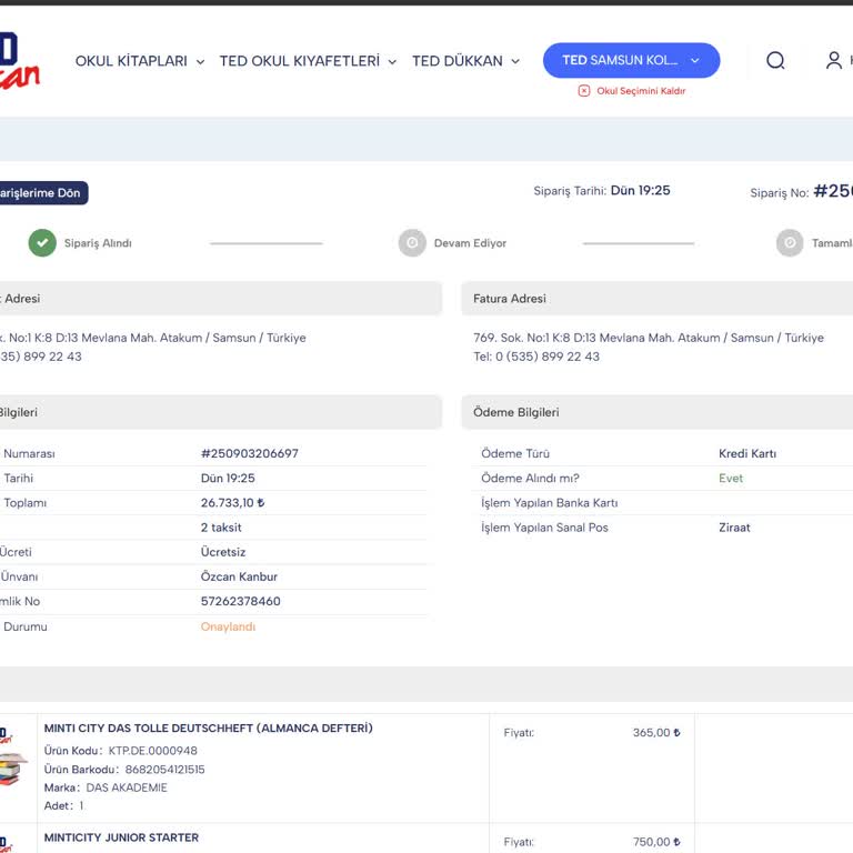 Ziraat Bankası Eğitim Harcamasında +8 Taksit Kampanyası Uygulanmadı