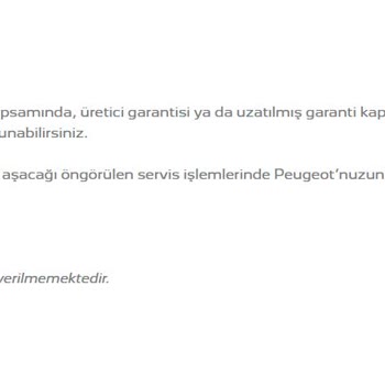 Peugeot Yetkili Servisinde İkame Araç Hizmeti Eksikliği Ve Mağduriyet
