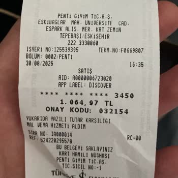 Korse Değişim Talebim Hijyen Gerekçesiyle Reddedildi, Müşteri Memnuniyeti Zedelendi