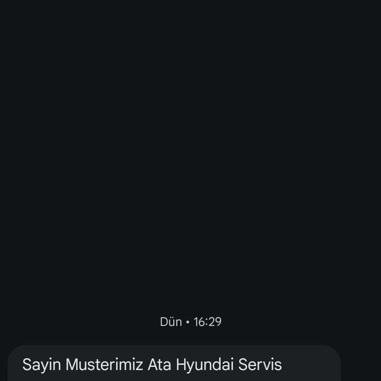 Hyundai Ata Servisinde Randevu Ve Hizmet Sorunları Yaşadım