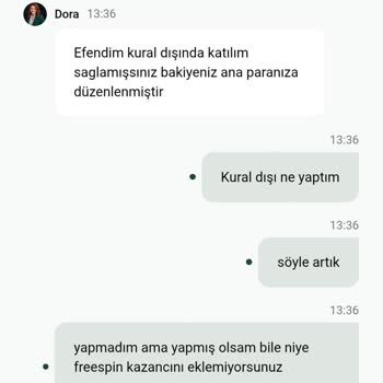 Kazandığım Bakiyem Sebepsizce Silindi, Mağdur Edildim