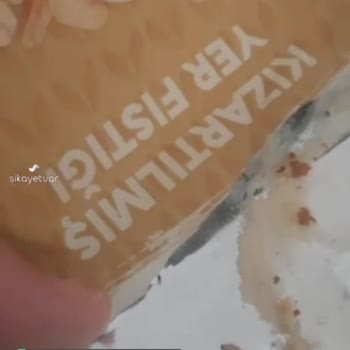 BİM Kavrulmuş Fıstık İçinden Kurt Çıktı