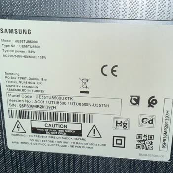 Samsung TV Garanti Bitimi Sonrası Yüksek Maliyetli Panel Arızası Mağduriyeti