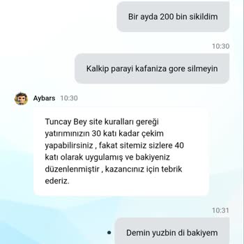 Prensbet Gizli Kurallarla Kazancımı Ödemezken 340.000 TL Bakiyemi Sildi