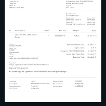 Sıfır Diye Aldım, Kullanılmış Ve Arızalı Scooter Gönderildi!