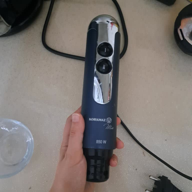 Korkmaz Blender İlk Günden Beri Arızalı, Şimdi Hiç Çalışmıyor
