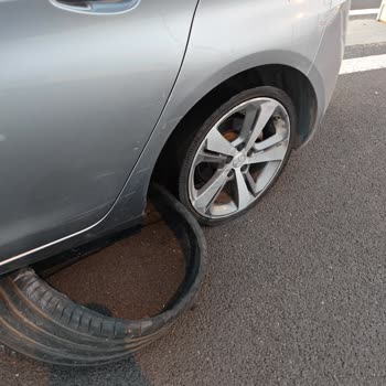 Accidente con neumáticos Continental Premium Contact 7