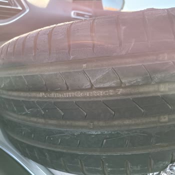Accidente con neumáticos Continental Premium Contact 7