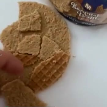Migros'tan Aldığım Karamelsiz Waffle