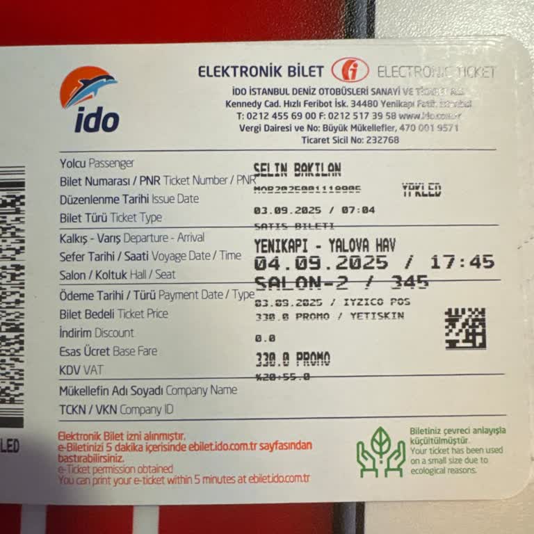 Yenikapı-Yalova Feribotunda Sürekli Gecikmeler Ve Güven Sorunu