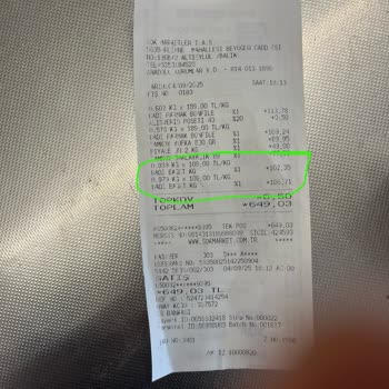 Şok Markette Etiket Fiyatı Farkı Ve Çalışan Davranışı Mağduriyeti