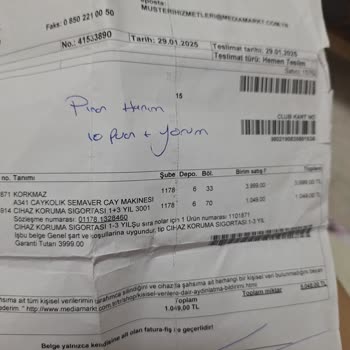 Korkmaz Semaver Çaykolik Sürekli Arızalı, Garanti Ve Servis Sorunu Yaşıyorum