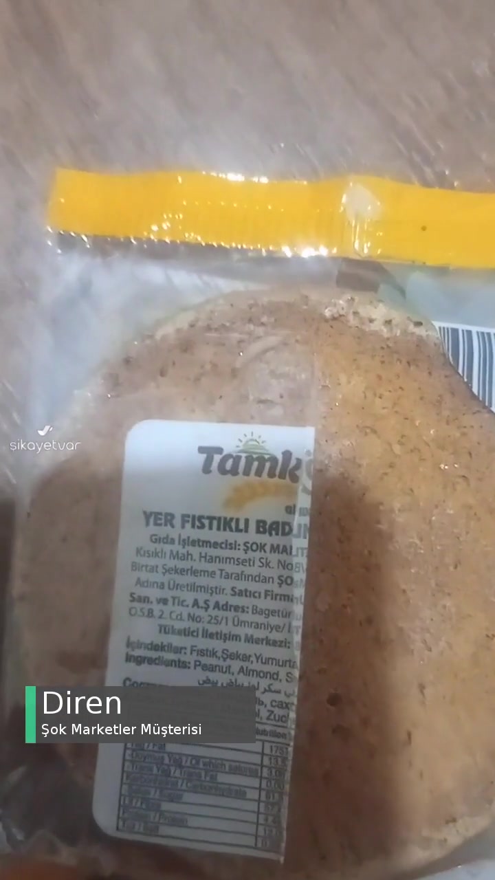 Şok Marketler'den Aldığım Tamköy Ekmek İçinden Kurt Çıktı videonun kapak resmi