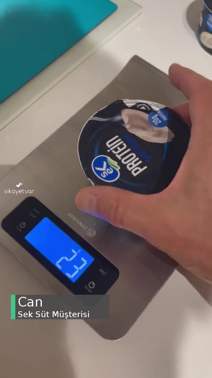 Sek Quark Protein Yerine Sade Yoğurt Dolduruluyor videonun kapak resmi