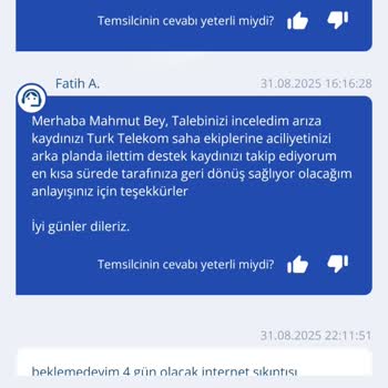 Uzun Süredir İnternet Bağlantısı Sağlanamıyor, Sorunum Çözülmedi