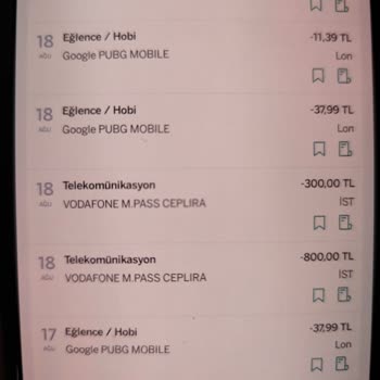 Vodafone'dan Taşıma Sonrası Bakiye İadesi Sorunu Ve Yetersiz Bilgilendirme