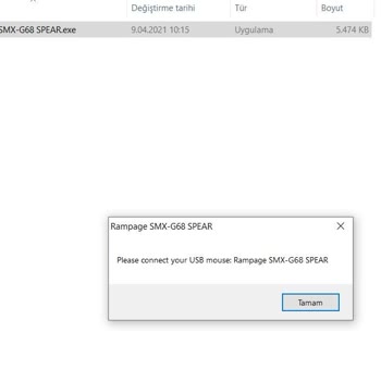 Rampage SMX-G68 Mouse İçin Doğru Driver Bir Haftadır Bulunamıyor Destek Yetersiz