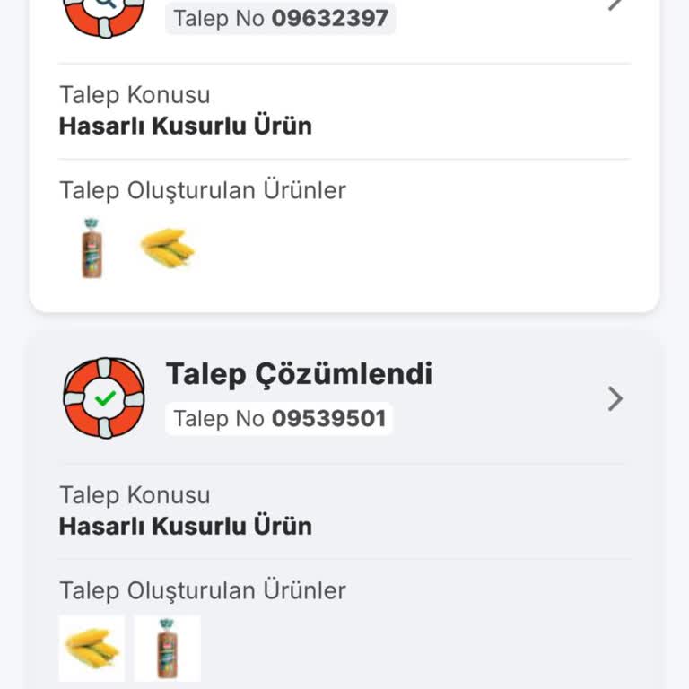 Küflü Mısır Ve Son Kullanım Tarihi Yakın Ekmek Teslimatı, Çözüm Sunulmayan Şikayet