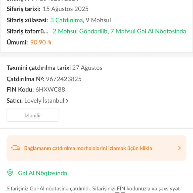 Teslim Edilmeyen Siparişim Ve Sürekli Oyalayan Destek Süreci Nedeniyle Mağduriyet Yaşıyorum