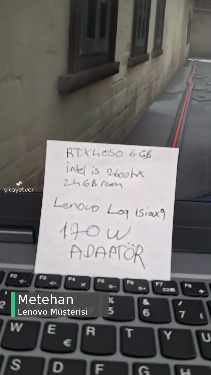 Lenovo Loq Şarj Adaptörü Sorunu videonun kapak resmi