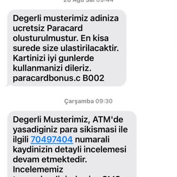 ATM'de Kaybolan 3000 TL'm Nerede?