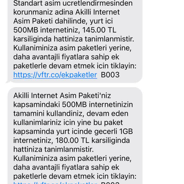 Ek Paketlerle Haksız Faturalandırma Ve Düşük İnternet Hızına Çözüm Bulamıyorum