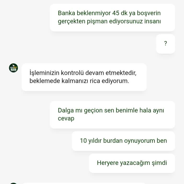 Çekim Talebim Sonuçlanmıyor, Canlı Destek Cevap Vermiyor