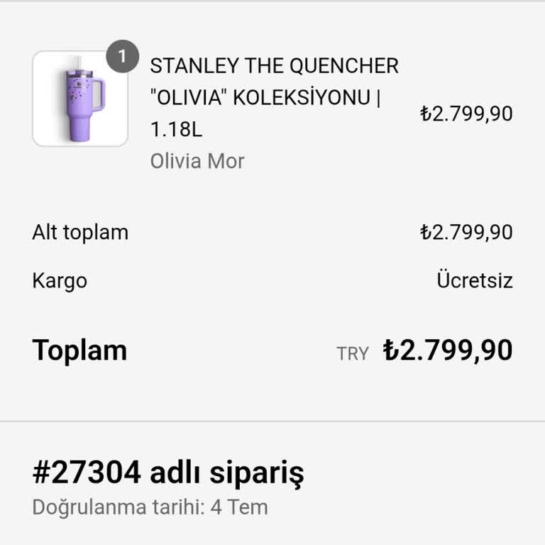 Teslim Edilmeyen Termos Siparişi Ve Belirsiz Müşteri Hizmetleri Deneyimi