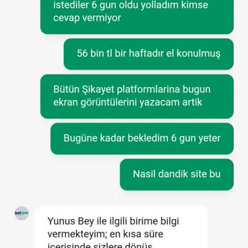 Betloto Hesabımdaki Para Çekim Talebim Onaylanmıyor