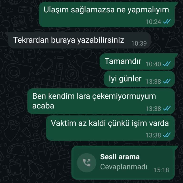 Çektiğim Paranın 16 Gündür Yatırılmaması Ve Hesabıma Erişim Engeli Mağduriyet Yarattı