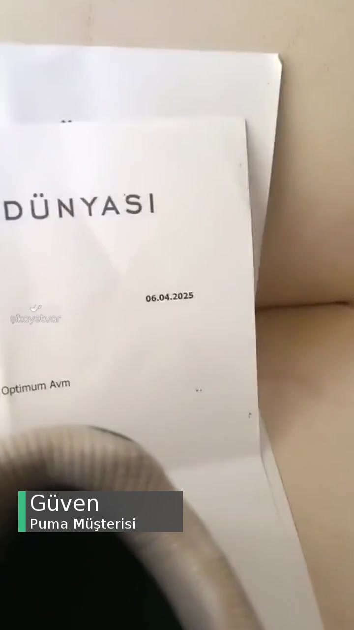 Puma Marka Ayakkabı Deri Çatlaması Soyulması videonun kapak resmi