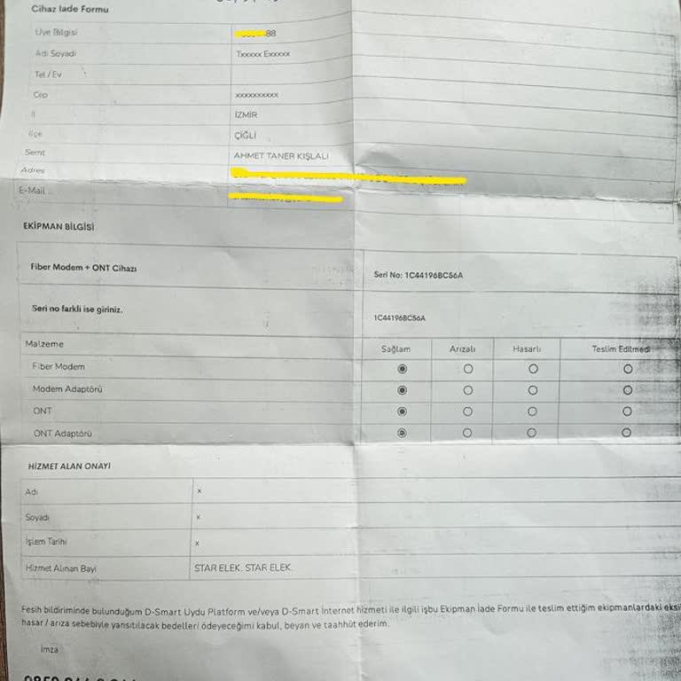 D-Smart Depozito İadesi İçin Aylarca Bekletildim Ve Müşteri Hizmetlerine Ulaşamıyorum