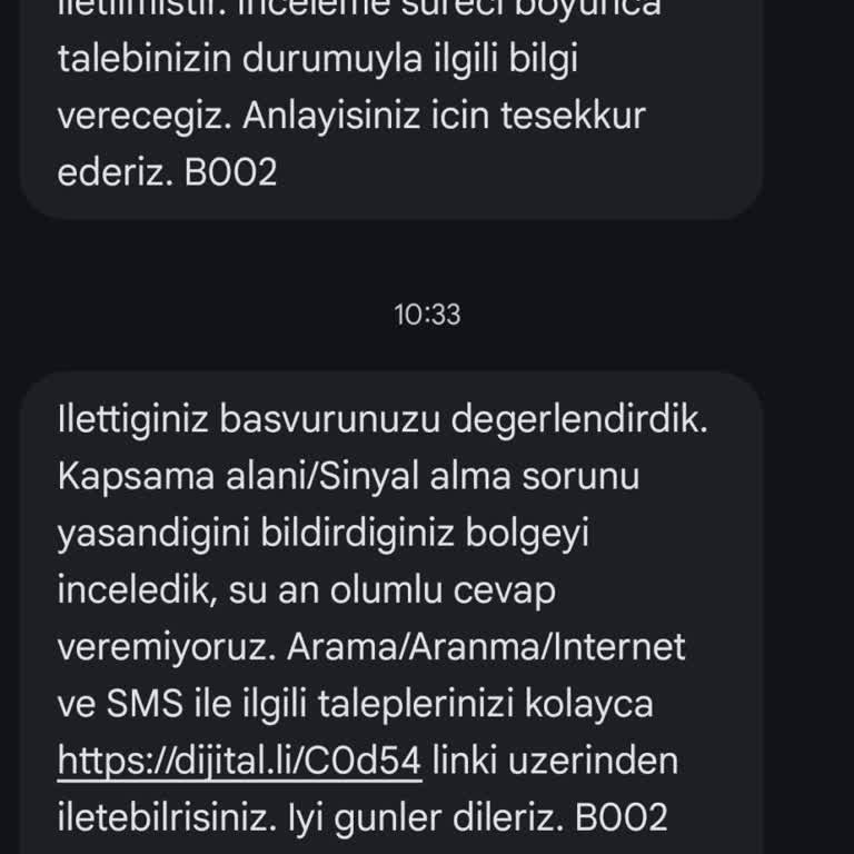 Yetersiz 4.5G Hizmeti Ve Cayma Bedeli Mağduriyeti