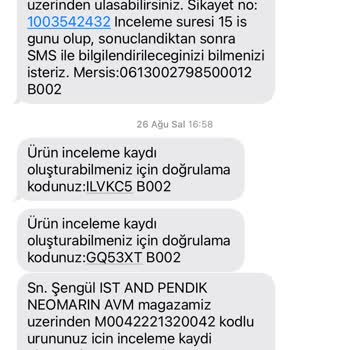 Mavi Mağazasından Aldığım Ürünlerde Sürekli Sorun Yaşıyorum, Mağaza İlgisiz