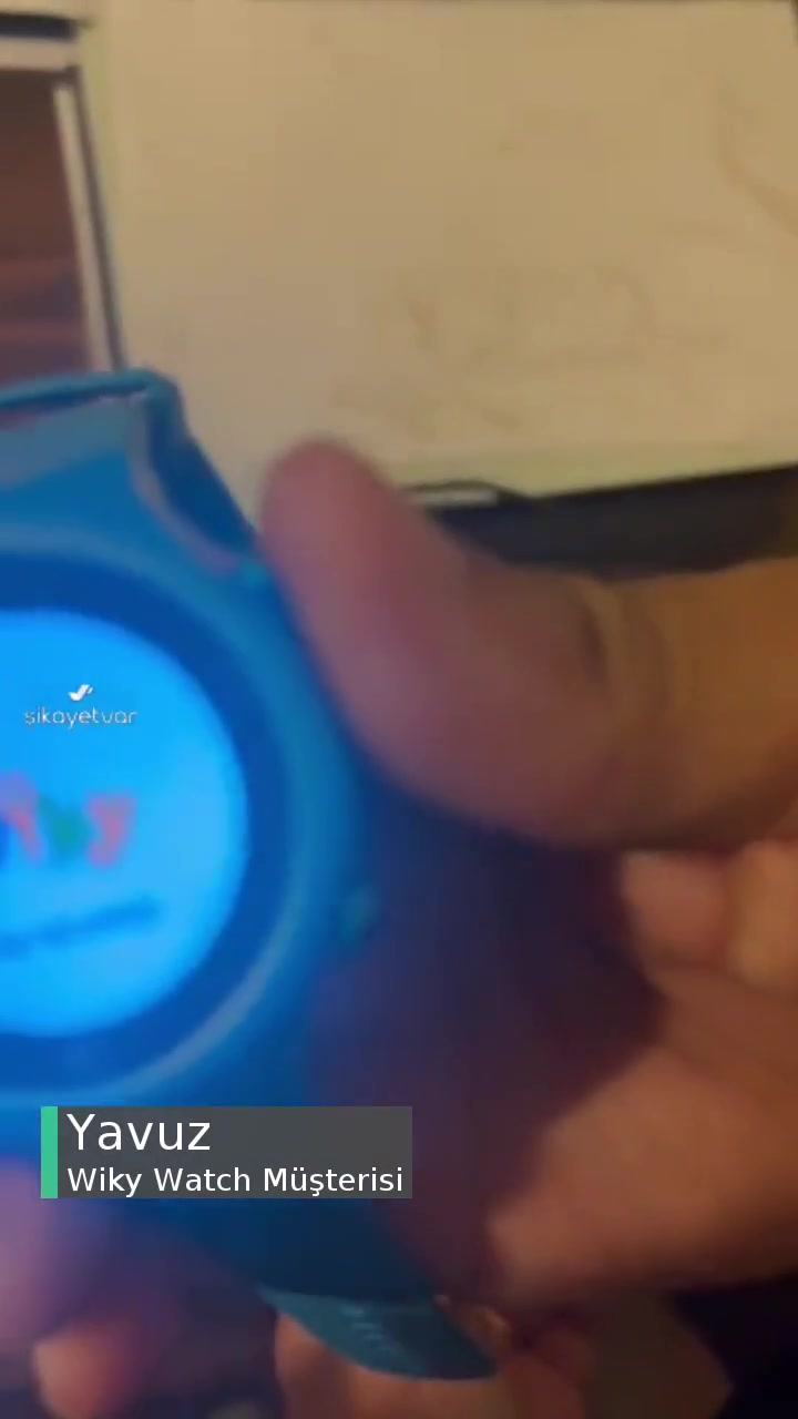 Wiky Akıllı Çocuk Saati Şarj Ve Servis Problemi videonun kapak resmi