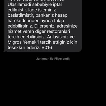 Siparişim Teslim Edilmeden İptal Edildi Ve Çözüm Sunulmadı